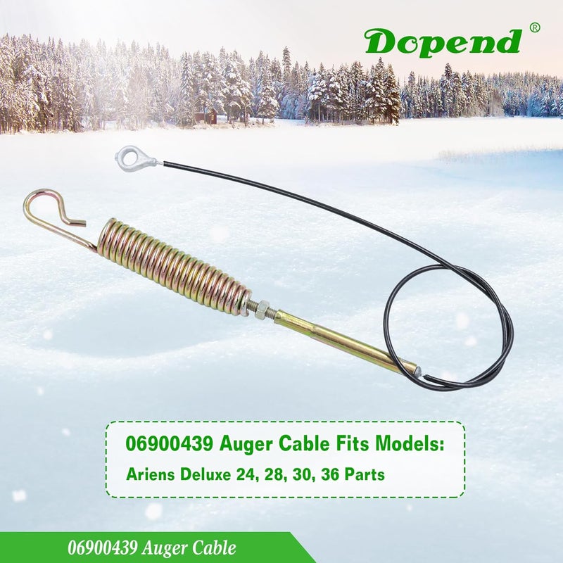 Dopend 06900439 Auger Cable for Ariens Deluxe 24, 28, 30, 36 Parts, Replaces Ariens 06900439 Snow Blower Traction Cable - Image 5